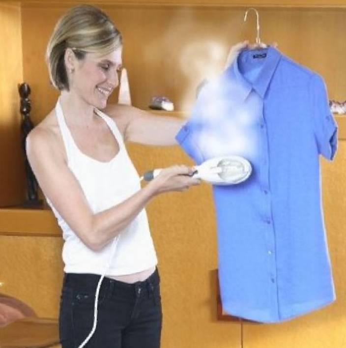 Tobi je predstavljena kao prenosiva pegla namenjena sređivanju odeće parom.