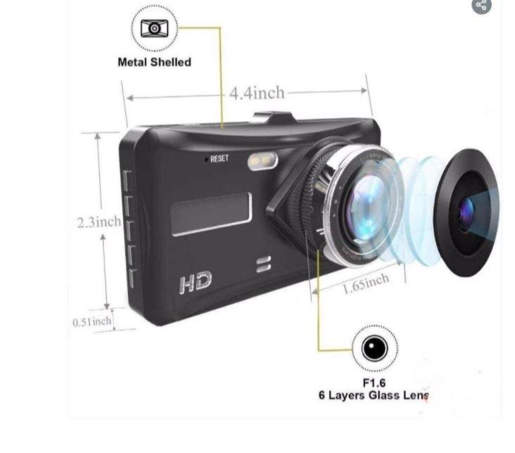 Auto-kamera Dual Lens sa podrškom za snimanje u petlji.