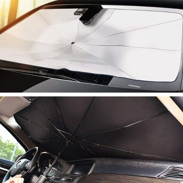 PRODAVANI kišobran za zaštitu prednjeg stakla automobila.