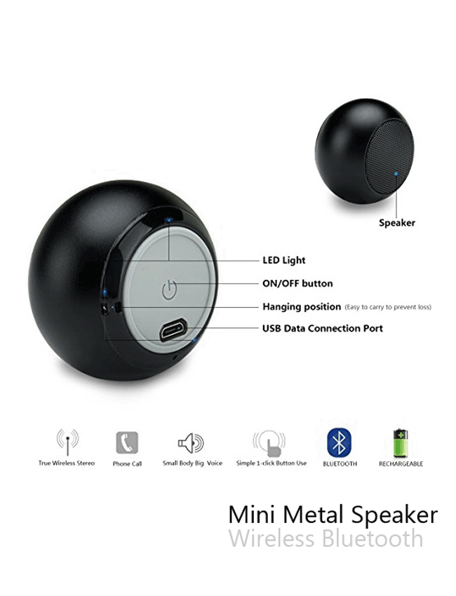 Najmanji najjaci zvucnik 1x25w Hi-Fi bluetooth zvucnik