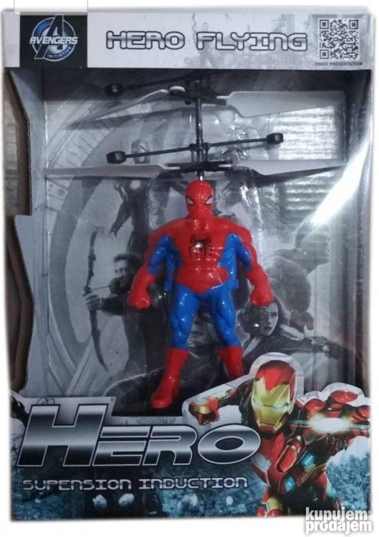 Leteći heroji od savitljive plastike za igru.