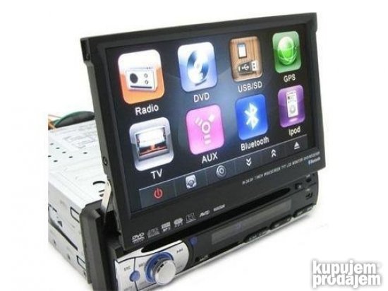 Auto-multimedija sa FM radiom i USB, AUX i SD ulazima.