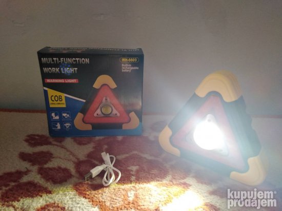 Trougao multifunkcionalni -svetleci led trougao