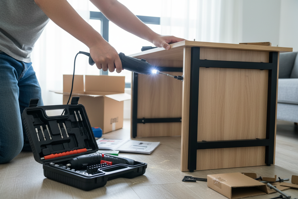 Elektricni Odvijac - upotreba na namestaju