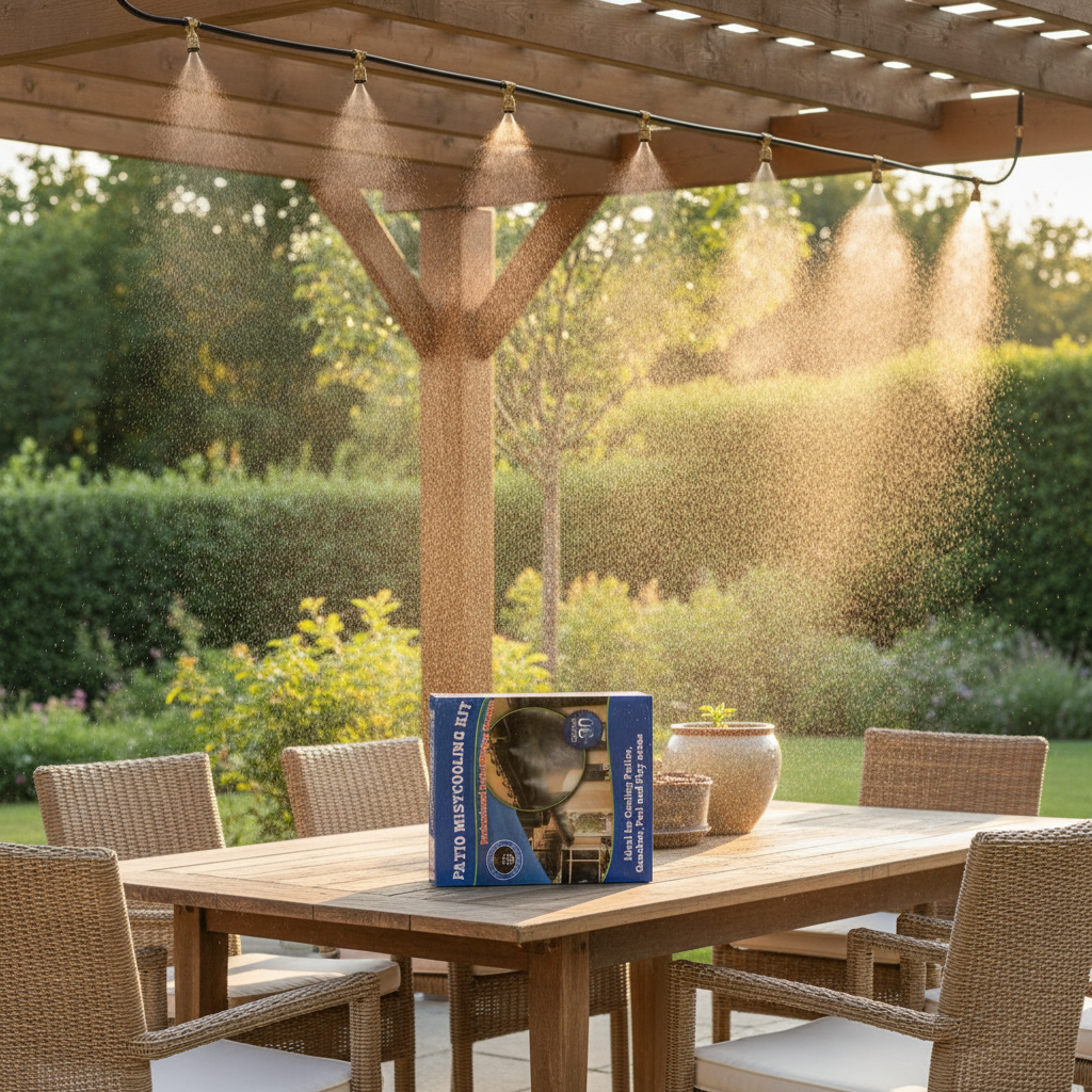 Patio Mist Cooling Kit – sistem instaliran na terasi sa maglom