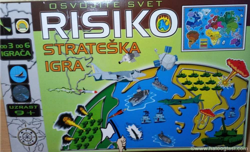 Riziko na srpskom - Originalna društvena igra - Ali tako