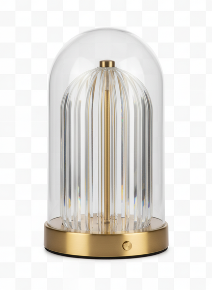 Kristalna Stona Lampa - Bočni Pogled