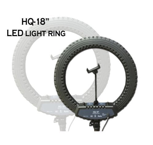 LED ring light PRODAVANI sa kružnim svetlosnim panelom.