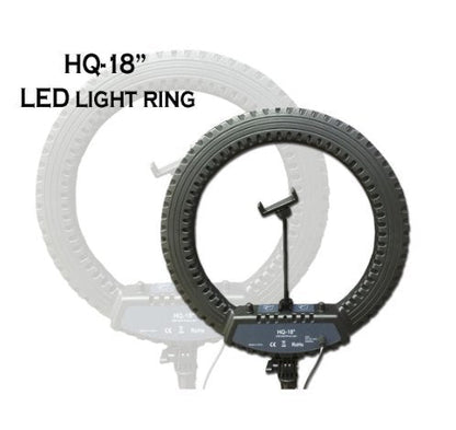 LED ring light PRODAVANI sa kružnim svetlosnim panelom.