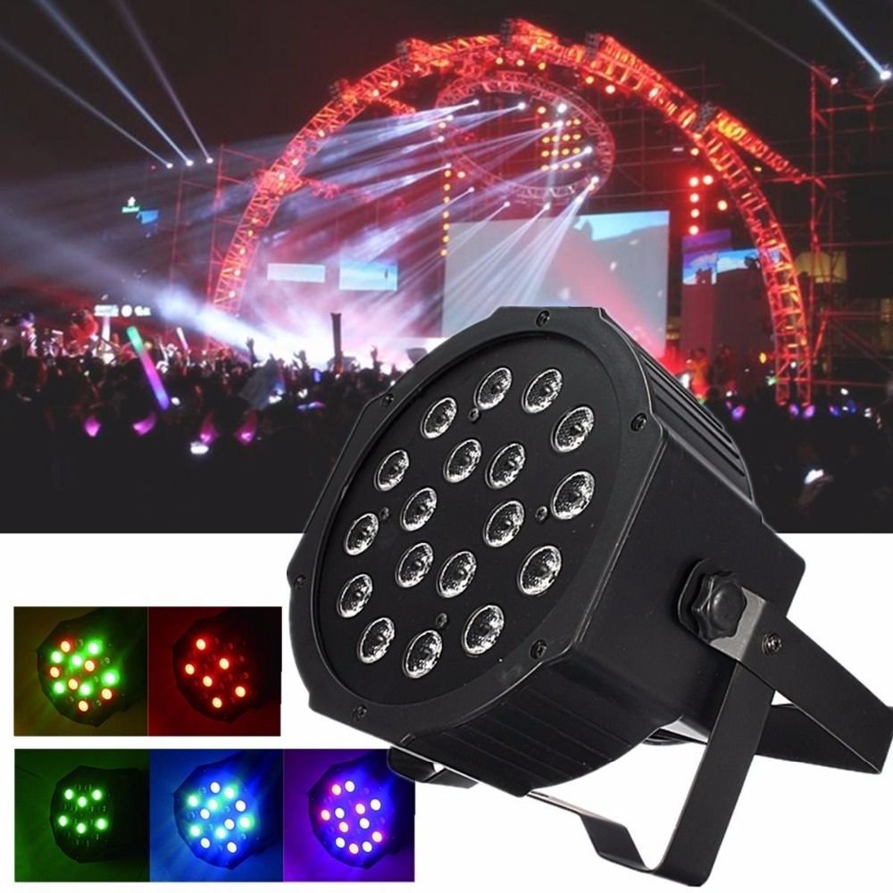 RGB LED PAR rasveta Parke za stvaranje promenljivih svetlosnih efekata.