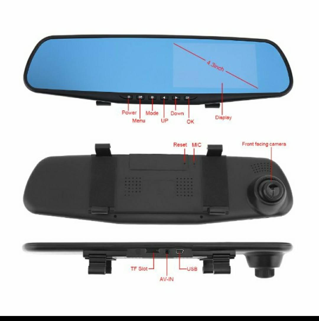 Auto kamera koja snima video na microSD karticu.