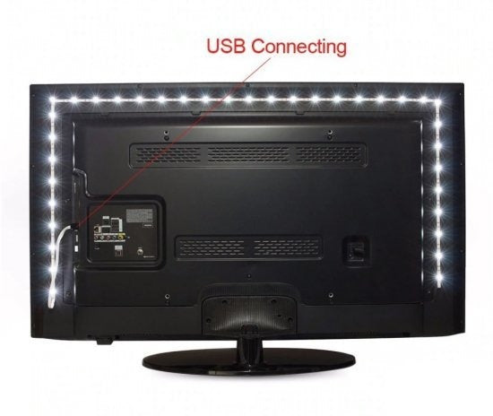 RGB LED traka namenjena ambijentalnom osvetljenju iza televizora.