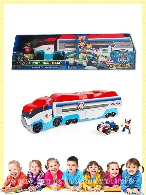 Kamper za igru sa Ryderom i Patrolnim šapama iz Paw Patrol sveta.