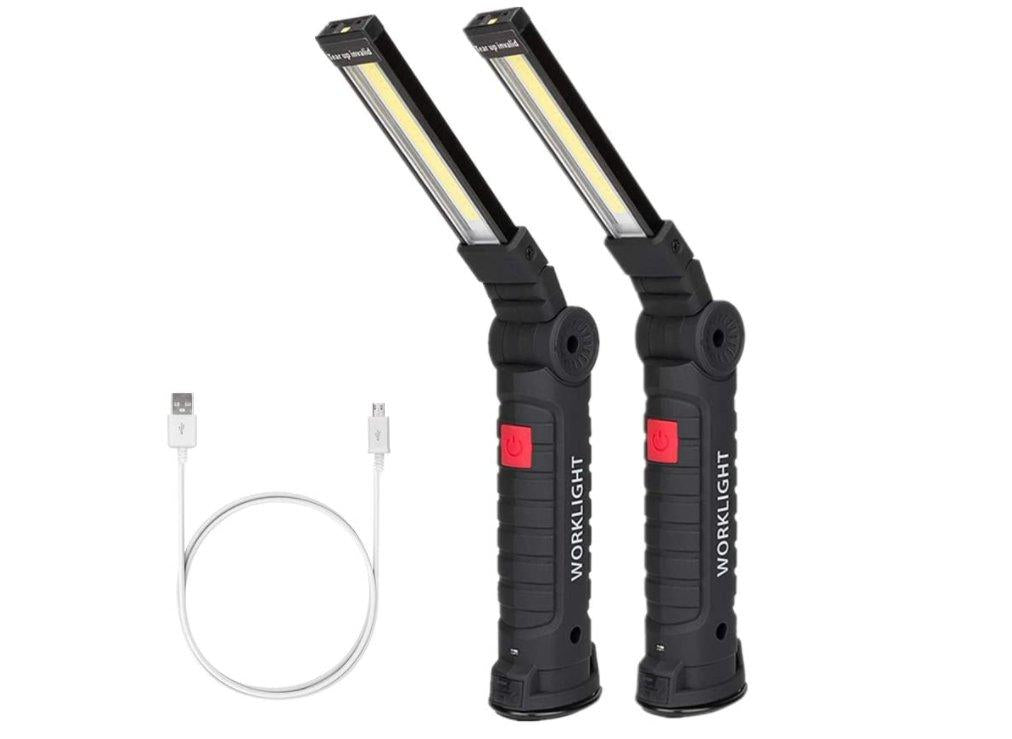 LED radna lampa sa zglobom za podešavanje ugla.