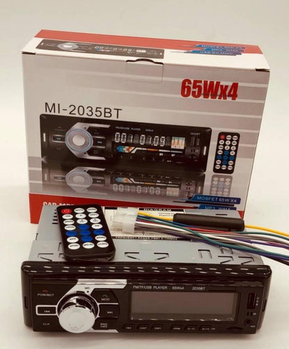 Auto-plejer MI-2035BT namenjen je upotrebi u auto-audio sistemu.