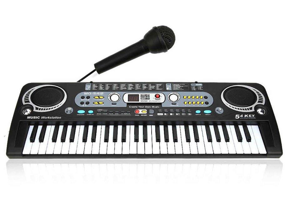 Na slici je muzička klavijatura za dečju igru.