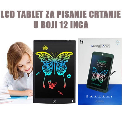 LCD tabla od 12 inča namenjena pisanju i crtanju u boji.