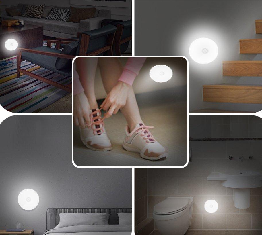 LED lampa čije svetlo reaguje na kretanje.