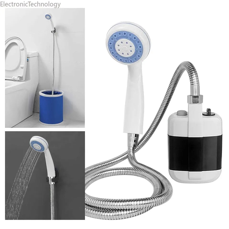 Tus za kupanje na otvorenom USB punjivi tuš - Ali tako