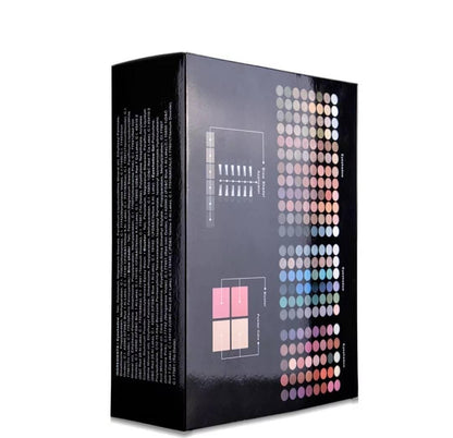 Miss Rose paleta za šminkanje sa senkama, puderom, bronzerom i bojama za obrve.