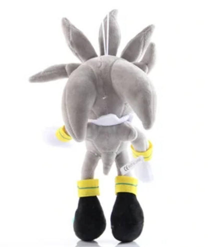 Na fotografiji je plišana verzija lika Silver iz Sonic sveta.