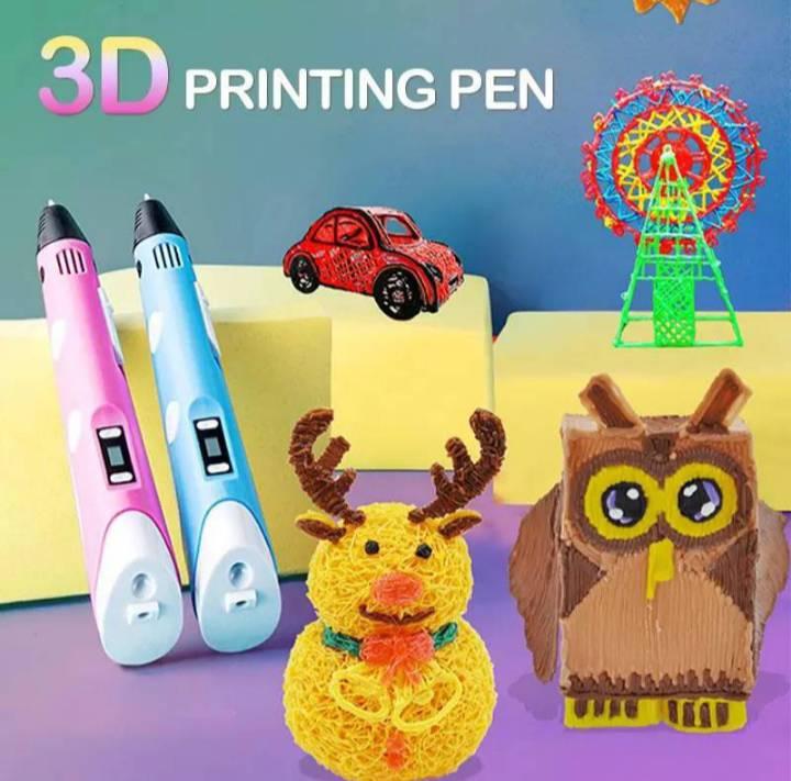 Na slici je 3D olovka namenjena kreativnom oblikovanju.