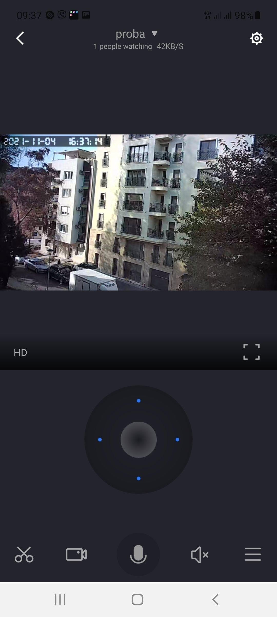 Wi-Fi kamera za nadzor sa internom baterijom.