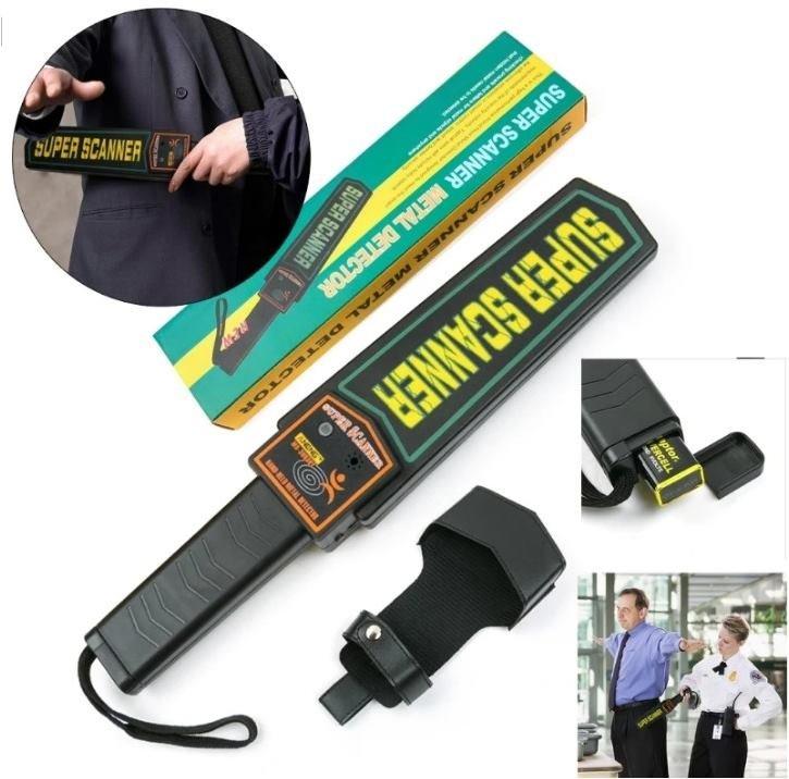 Ručni detektor metala Super Scanner za proveru metalnih predmeta.