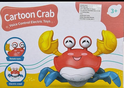 Kraba igračka koja se kreće puzanjem tokom igre.