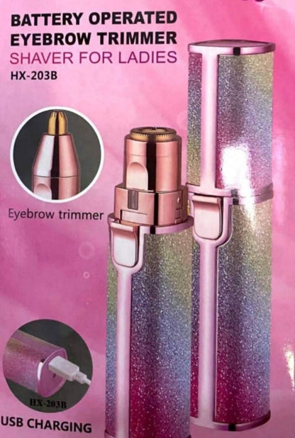 Električni epilator namenjen uklanjanju dlačica sa lica i obrva.