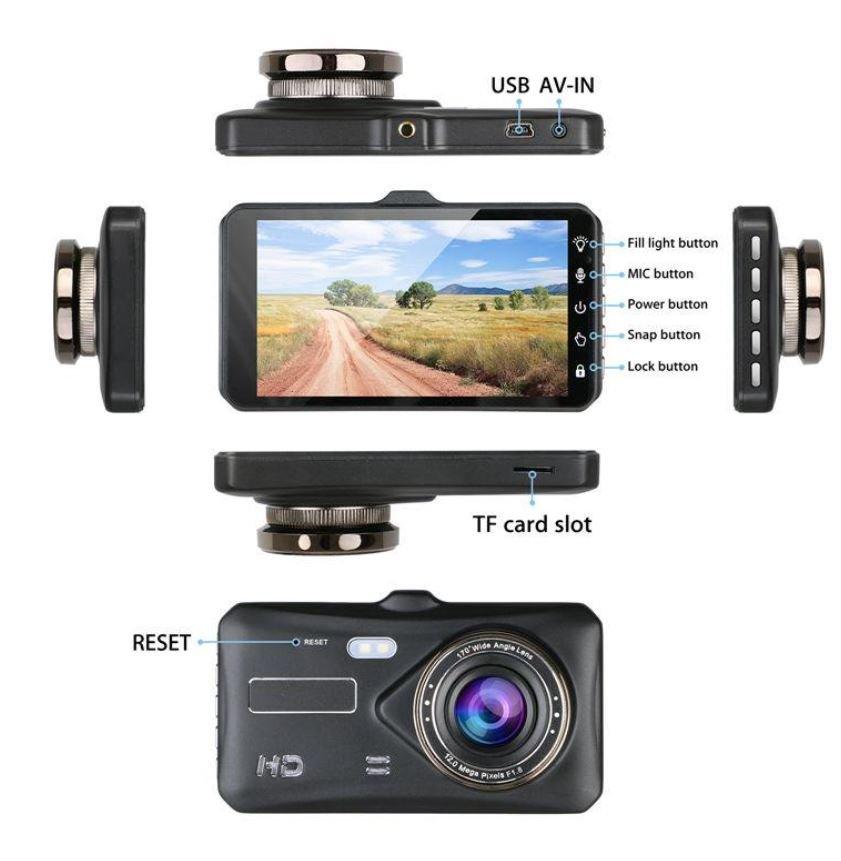 Kamera za automobil sa LCD ekranom 4.0 LTPS.
