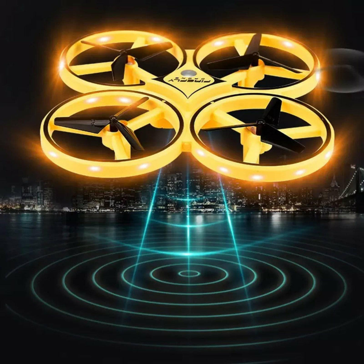 Firefly F65 sa funkcijom rotacije od 360° aktiviranom pritiskom na dugme.