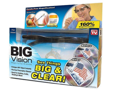 Naočare Big Vision namenjene su uvećavanju sitnog prikaza.