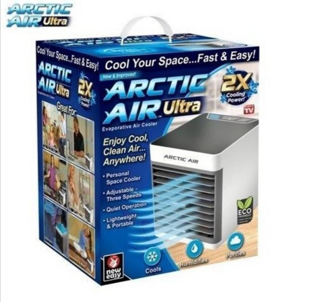Artic Air Ultra je prikazan kao uređaj za lično rashlađivanje.