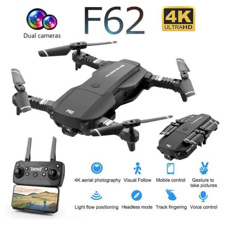 Dron F62 sa upravljanjem u četiri kanala i okretanjem za 360 stepeni.
