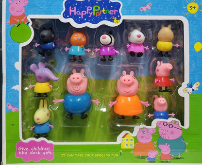 Set od 11 figurica sa motivom Pepe Prase.