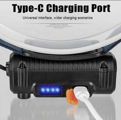 Lampa za glavu W678 puni se preko USB kabla koji dolazi u pakovanju.