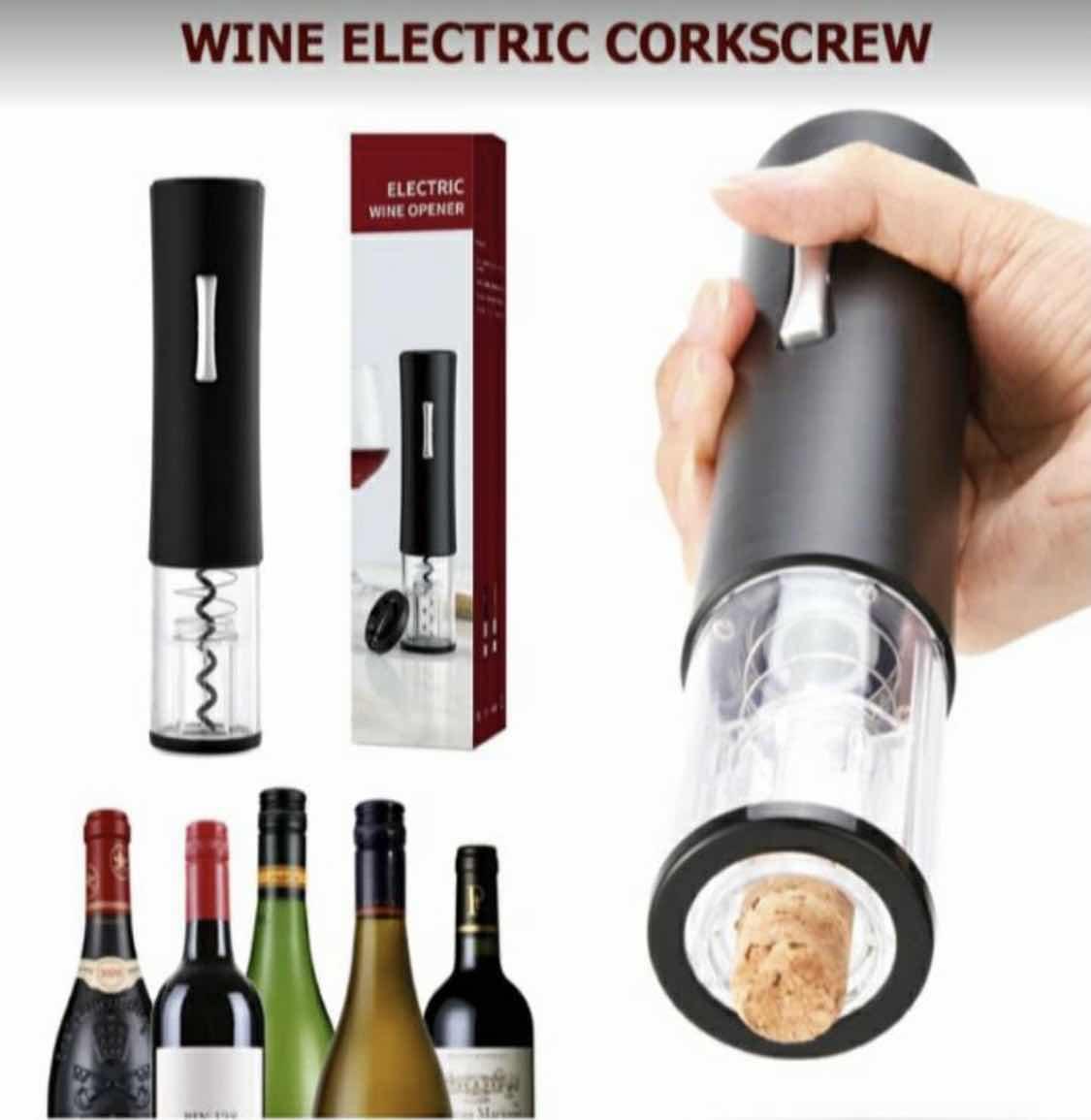 Otvarač za vino na baterije namenjen otvaranju vinskih flaša.