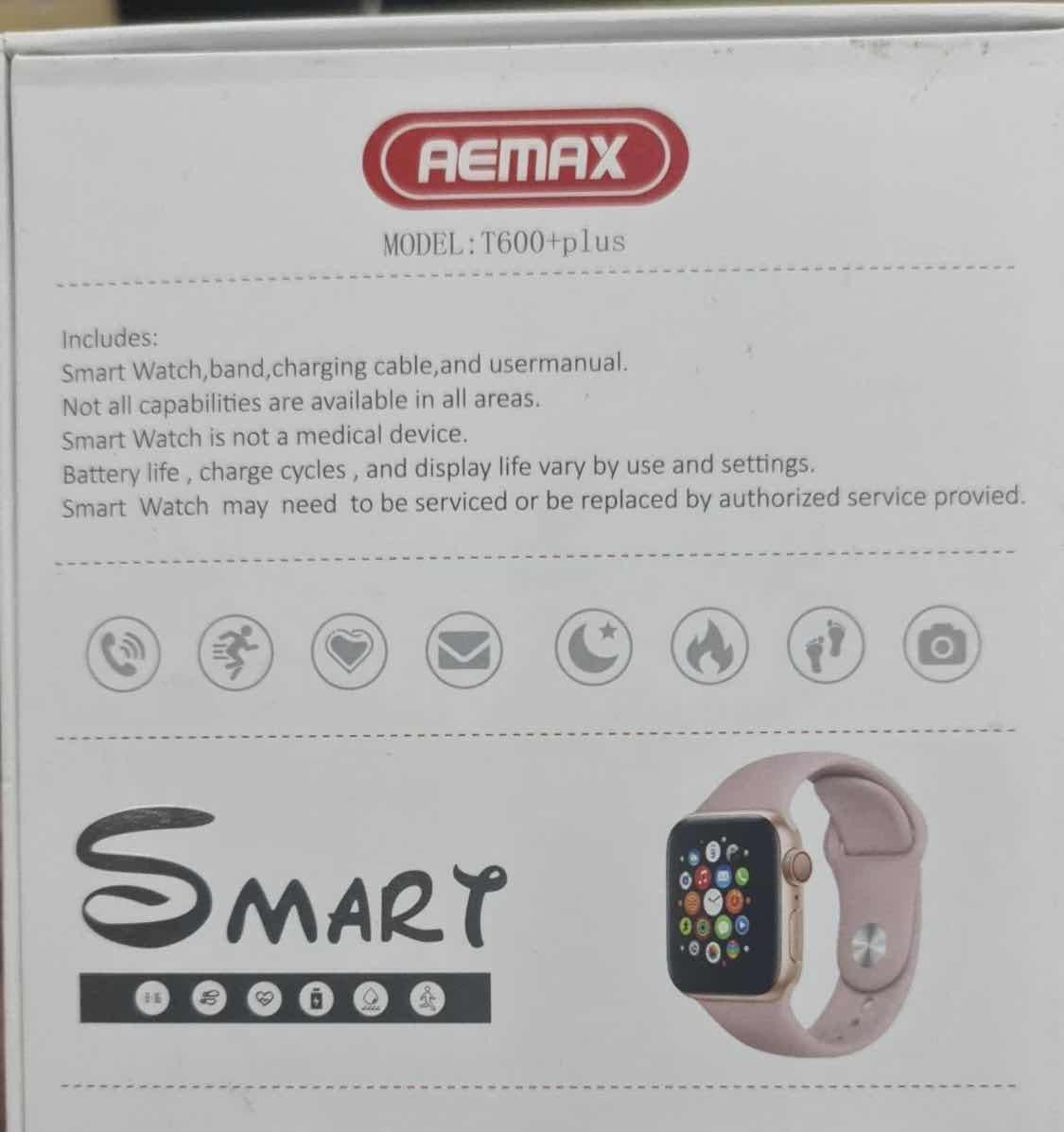 Pametni sat T600 Plus ima kapacitivni ekran osetljiv na dodir.