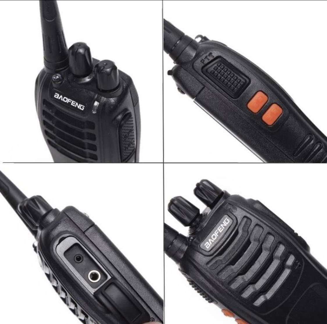 Slušalice sa mikrofonom iz kompleta radio-stanica BF-777S.