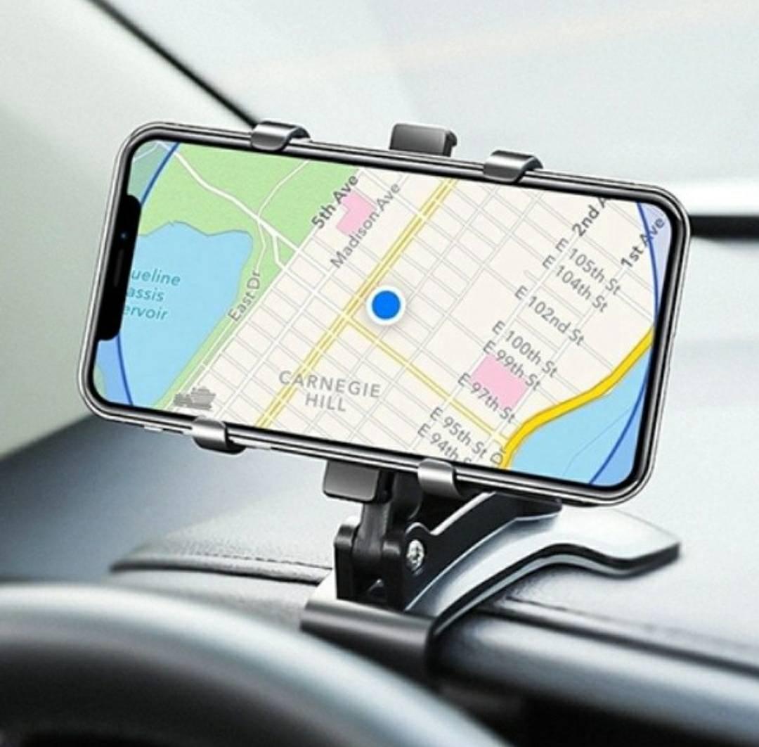 Auto držač omogućava da mobilni telefon bude postavljen na pregledno mesto.