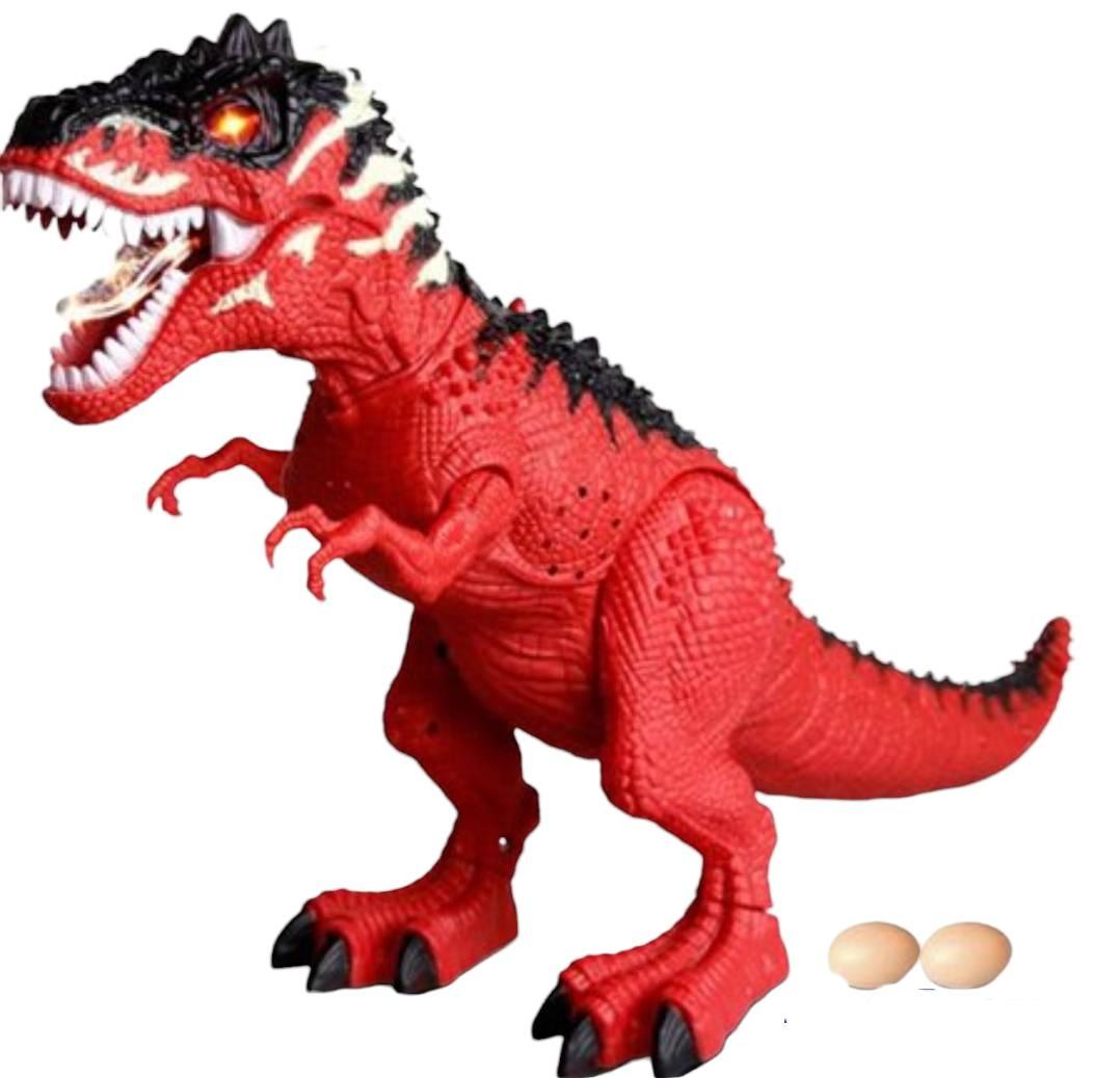 Fotografija prikazuje dečju igračku Dino World sa motivom dinosaurusa.