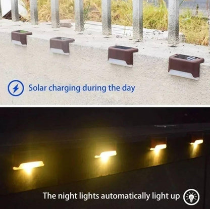 Solarna svetiljka za dvorište sa automatskim uključivanjem u sumrak.