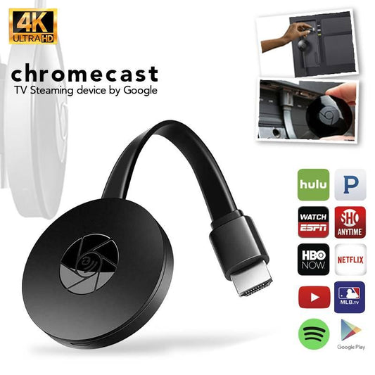 Chromecast uređaj namenjen povezivanju sa televizorom.