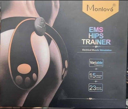 Stimulator gluteusa sa ergonomskim jastučićem za električnu stimulaciju.