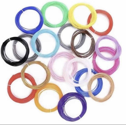 Raznobojni ABS filament namenjen radu sa 3D olovkom.
