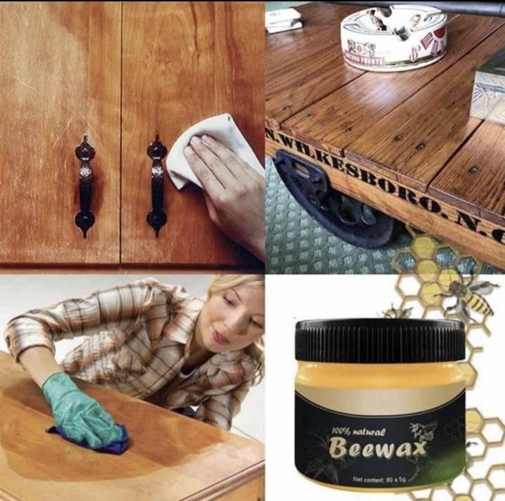 Beewax vosak za drvene površine i nameštaj.