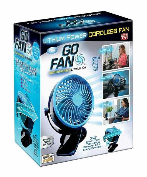 Mini ventilator za sto sa kopčom za pričvršćivanje.