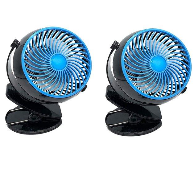 Prenosivi ventilator sa mogućnošću podešavanja smera vazduha.