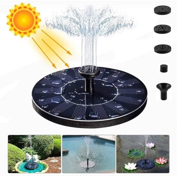 Plutajuća solarna pumpa namenjena je stvaranju vodenog mlaza.